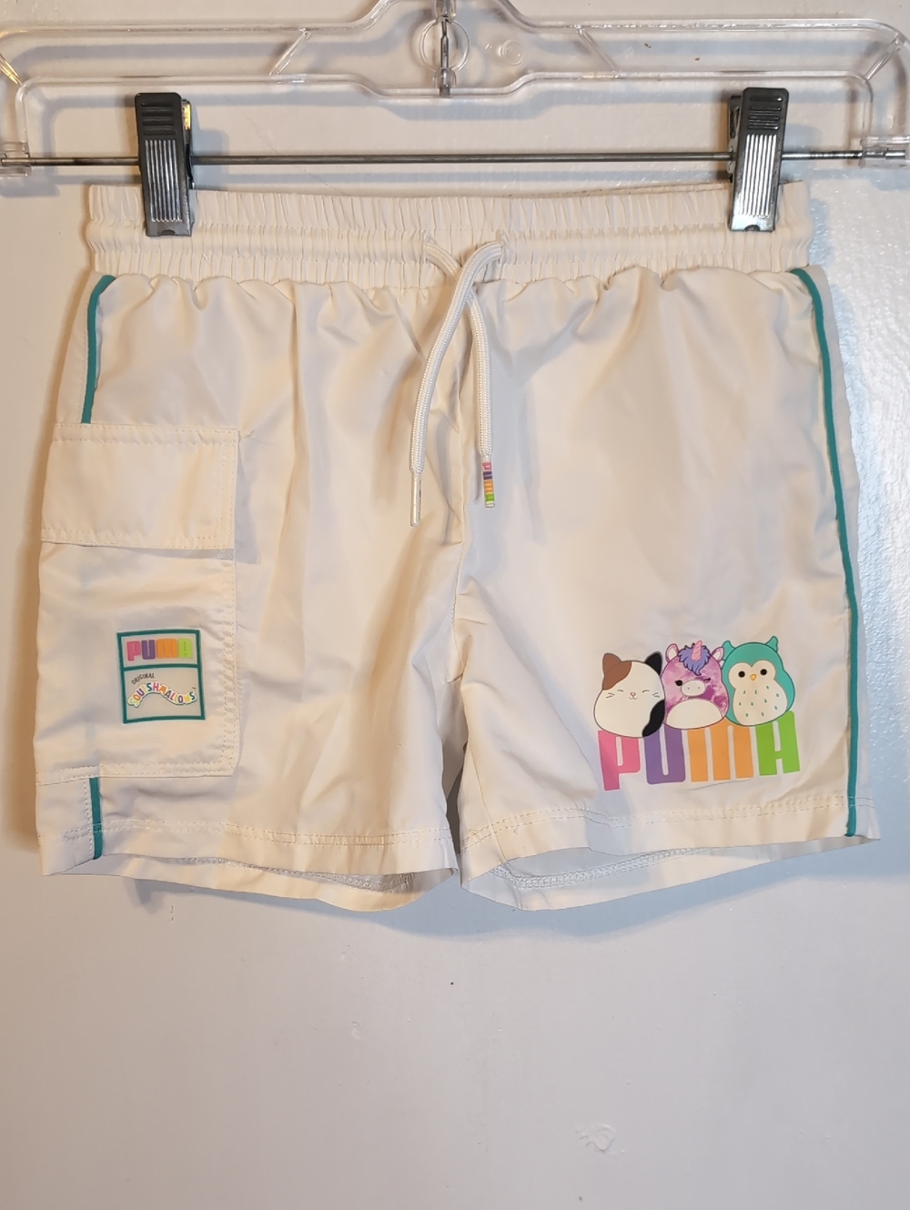 Puma x Squishmallows Little Kids' Shorts kids size 5/XXS